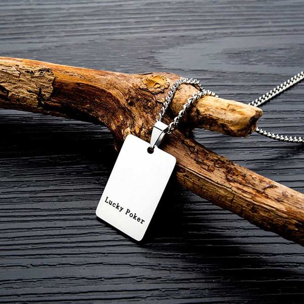 lucky necklaces pendants mens stainless steel statement poker cards necklaces big pendants hip hop necklace jewelry wholesale, Silver
lucky necklaces pendants mens stainless steel statement poker cards necklaces big pendants hip hop necklace jewelry wholesale, Silver