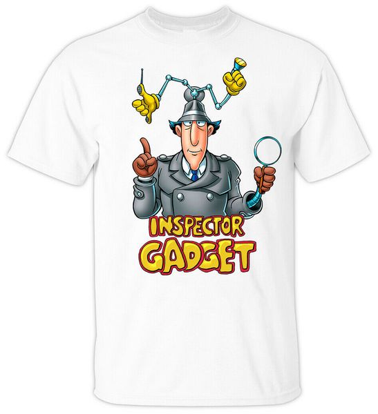 cartoon: inspector gadget v1 serial tv 1982 t shirt all sizes tee shirt o-neck male new fashion for men short homme suit
cartoon: inspector gadget v1 serial tv 1982 t shirt all sizes tee shirt o-neck male new fashion for men short homme suit