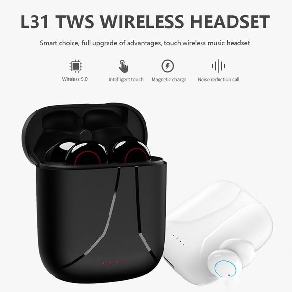 l31 tws bluetooth earphone music earpieces business headset sports earbuds suitable wireless headphones for xiaomi huawei iphone
l31 tws bluetooth earphone music earpieces business headset sports earbuds suitable wireless headphones for xiaomi huawei iphone