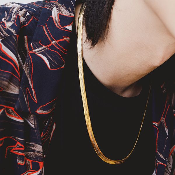 Womens S Fashion Jewelry Original Trend Titanium Steel Mesh Red Ins Female National Trends Ornament Street Hip-hop Couple Necklace Male
Womens S Fashion Jewelry Original Trend Titanium Steel Mesh Red Ins Female National Trends Ornament Street Hip-hop Couple Necklace Male