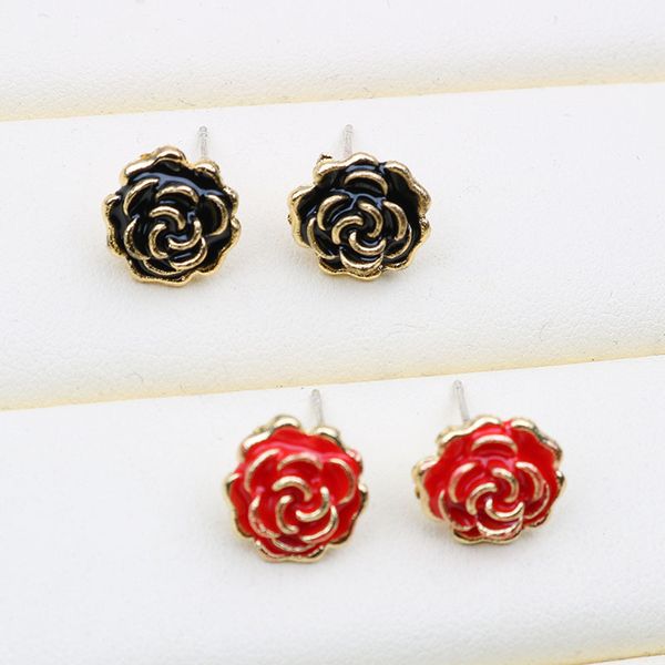 camellia flower ladies earrings female s925 sterling silver ear needle fashion temperament fine earrings hypoallergenic drip glaze earrings, Golden;silver
camellia flower ladies earrings female s925 sterling silver ear needle fashion temperament fine earrings hypoallergenic drip glaze earrings, Golden;silver