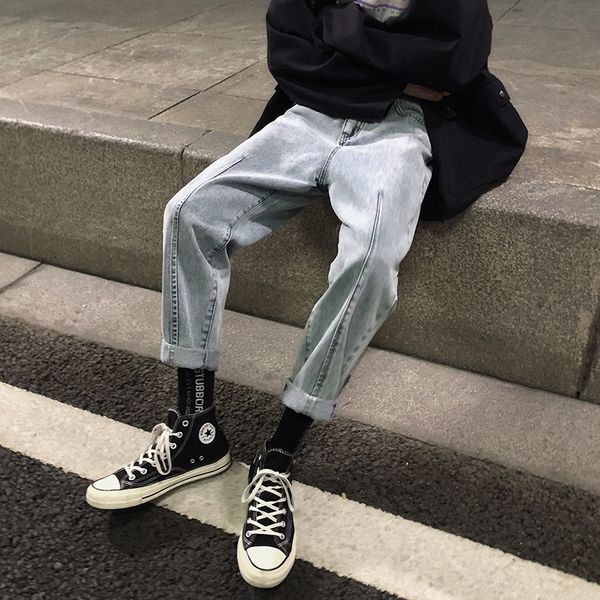 2019 spring autumn men's jeans and jeanstrousers and jeansjeans trousers straight pants casual urban youth outdoor youth zipper men ck5, Blue
2019 spring autumn men's jeans and jeanstrousers and jeansjeans trousers straight pants casual urban youth outdoor youth zipper men ck5, Blue