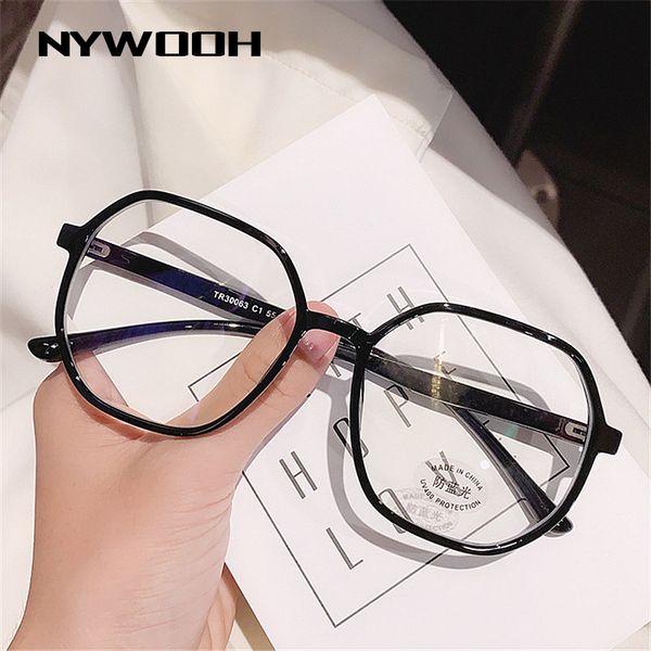 nywooh blue light glasses clear computer gaming glasses frame fashion women eyewear comfort anti blue ray eyeglasses for men, White;black
nywooh blue light glasses clear computer gaming glasses frame fashion women eyewear comfort anti blue ray eyeglasses for men, White;black