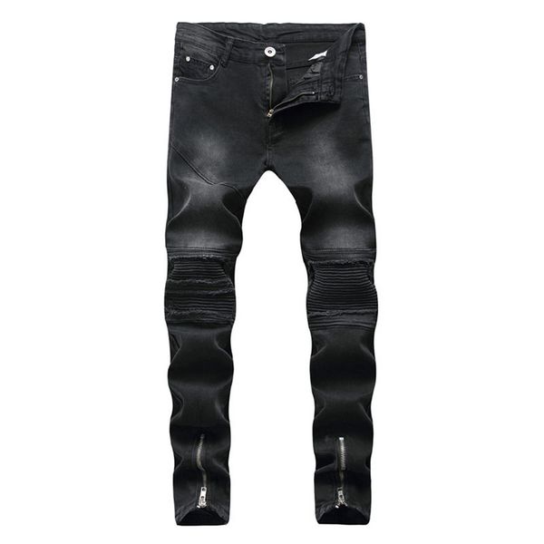 men's jeans in 2021 fold hole europe and the male pants of cultivate morality locomotive elastic straight, Blue
men's jeans in 2021 fold hole europe and the male pants of cultivate morality locomotive elastic straight, Blue