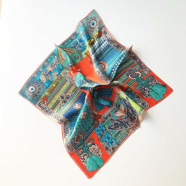 luxury scarf 100% silk bandana women fashion square kerchief samurai armor print headband hairband 53x53cm / 20.8 inches, Blue;gray
luxury scarf 100% silk bandana women fashion square kerchief samurai armor print headband hairband 53x53cm / 20.8 inches, Blue;gray