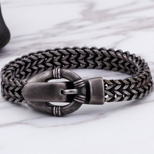 link, chain vintage black stainless steel keel bracelet men 12mm wide heavy metal mens bracelets bangles 2021 male massive jewelry accessory
link, chain vintage black stainless steel keel bracelet men 12mm wide heavy metal mens bracelets bangles 2021 male massive jewelry accessory