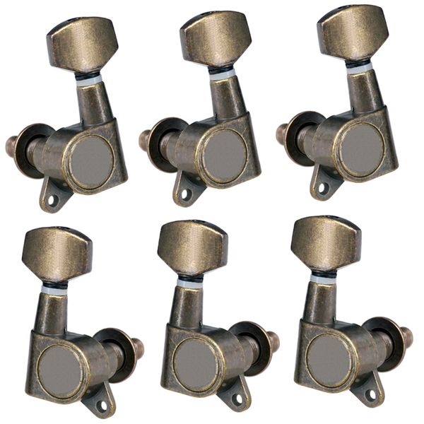 professional guitar machine heads 3l + 3r tuning peg tuner for electric guitar folk guitar, bronze
professional guitar machine heads 3l + 3r tuning peg tuner for electric guitar folk guitar, bronze