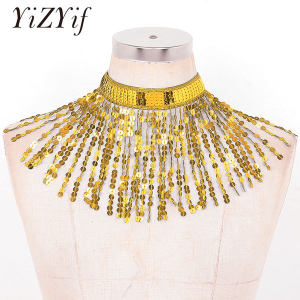 женщины sequin fringe кисточки ожерелье шеи кусок choker 1920-х годов хлопушки костюм латинских танцев аксессуары ожерелье latin dancwear, Golden;silver
женщины sequin fringe кисточки ожерелье шеи кусок choker 1920-х годов хлопушки костюм латинских танцев аксессуары ожерелье latin dancwear, Golden;silver