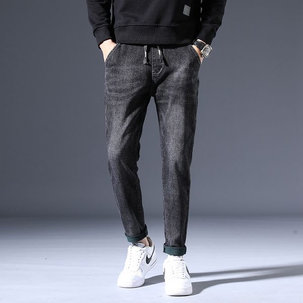 men's jeans style for autumn and winter fashion trend korean-style loose wide leg large harlan straight skinny pants, Blue
men's jeans style for autumn and winter fashion trend korean-style loose wide leg large harlan straight skinny pants, Blue
