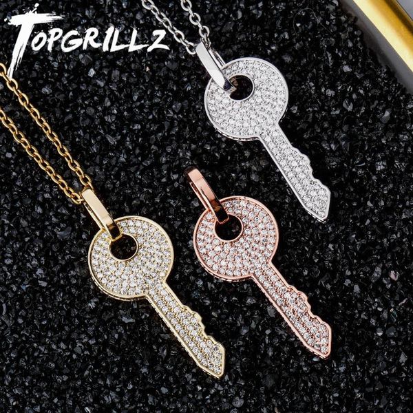 pendant necklaces rillz hip hop bling key iced out cubic zircon necklace for men jewelry charm, Silver
pendant necklaces rillz hip hop bling key iced out cubic zircon necklace for men jewelry charm, Silver