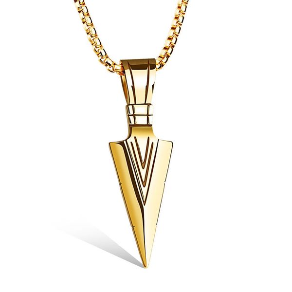 stainless steel mens steel color necklaces spear pendants hip hop gold chains necklace male accessories jewelry on the neck punk, Silver
stainless steel mens steel color necklaces spear pendants hip hop gold chains necklace male accessories jewelry on the neck punk, Silver