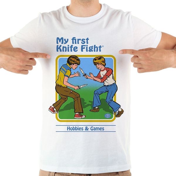 textbook cover first knife fight funny t shirt homme jollypeach brand new white casual short sleeve tshirt men
textbook cover first knife fight funny t shirt homme jollypeach brand new white casual short sleeve tshirt men