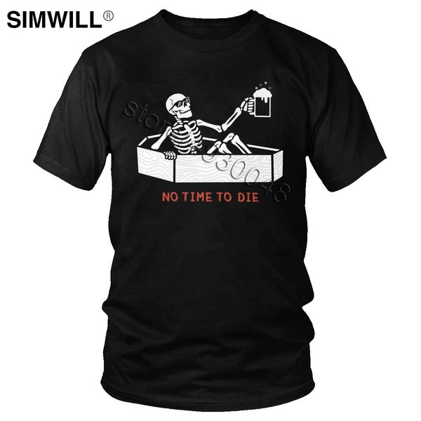 no time no die t-shirts men's soft cotton skull beer tshirt short sleeves o-neck t shirts cute oversize
no time no die t-shirts men's soft cotton skull beer tshirt short sleeves o-neck t shirts cute oversize