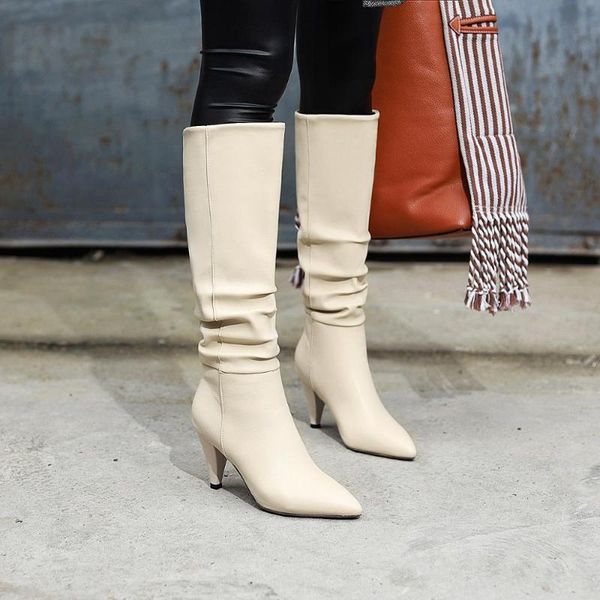pointy boot shoes women's rubber boots booties woman 2020 high heels winter footwear luxury designer pointe rain, Black
pointy boot shoes women's rubber boots booties woman 2020 high heels winter footwear luxury designer pointe rain, Black
