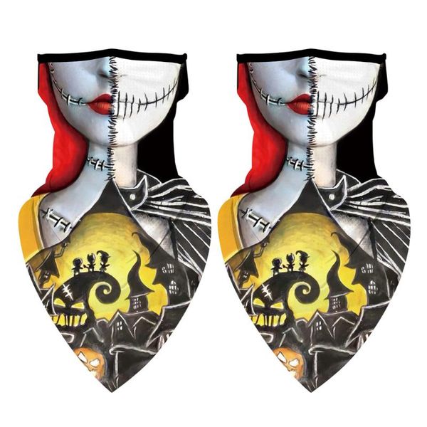 2pcs running hiking halloween printed bandana face cover all seasons motorcycle cycling headbands soft shield scarf neck gaiter, Blue;gray
2pcs running hiking halloween printed bandana face cover all seasons motorcycle cycling headbands soft shield scarf neck gaiter, Blue;gray