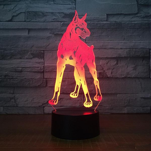 doberman pinscher dog 3d illusion night lamp 3d optical lamp 5th battery usb powered 7 rgb light dc 5v wholesale ing
doberman pinscher dog 3d illusion night lamp 3d optical lamp 5th battery usb powered 7 rgb light dc 5v wholesale ing