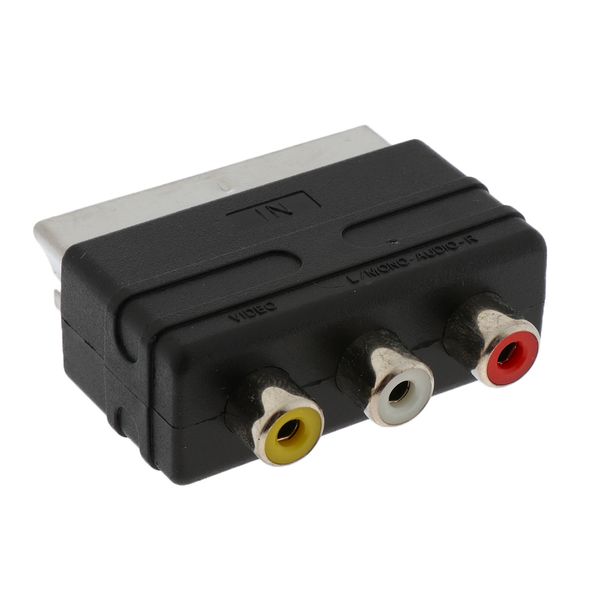 20 pin scart video audio adpater converter to 3 rca adapter for ps4 wii dvd - allows you to use the 3rca av cable on the tv's scart in
20 pin scart video audio adpater converter to 3 rca adapter for ps4 wii dvd - allows you to use the 3rca av cable on the tv's scart in