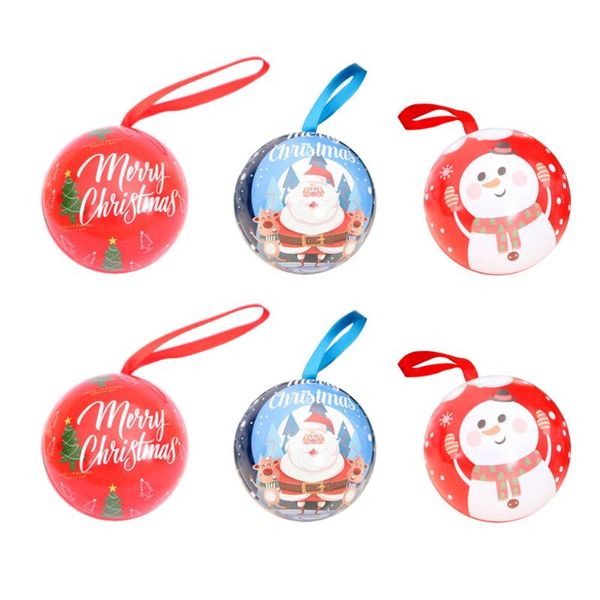 6pcs christmas decor hanging balls christmas hanging santa decor for window