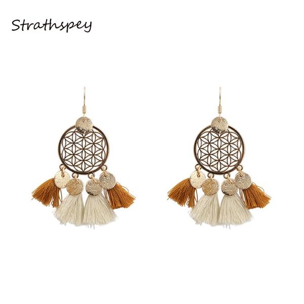 dangle & chandelier strathspey 2021 fashion bohemia ear jewelry women gold color flower circle filigree metal disc fabric tassel drop earrin, Silver
dangle & chandelier strathspey 2021 fashion bohemia ear jewelry women gold color flower circle filigree metal disc fabric tassel drop earrin, Silver