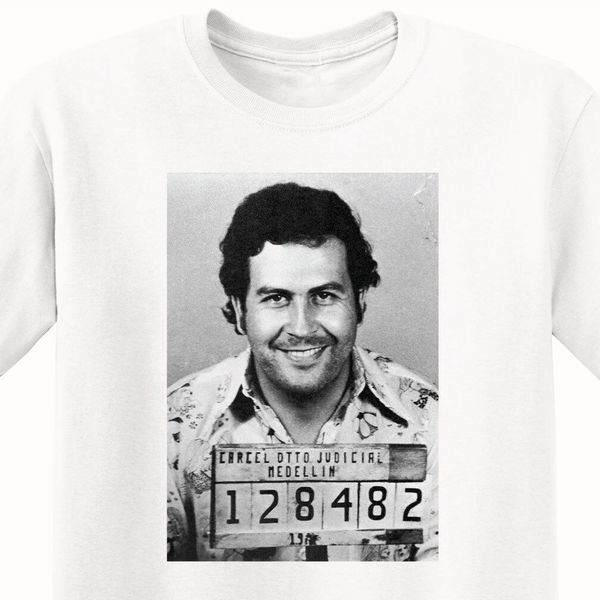 pablo escobar's infamous mugs1977- t-shirt - men's white tee summer 2019 100% cotton normal custom design shirts
pablo escobar's infamous mugs1977- t-shirt - men's white tee summer 2019 100% cotton normal custom design shirts