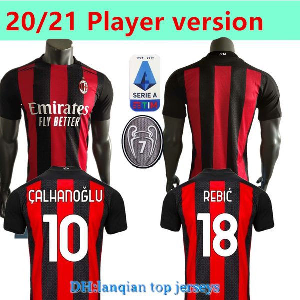 player version 20 21 ac milan soccer jerseys 2020 2021 ibrahimovic tonali paqueta football shirt 120th anniversary bennacer rebic romagnoli, Black;yellow
player version 20 21 ac milan soccer jerseys 2020 2021 ibrahimovic tonali paqueta football shirt 120th anniversary bennacer rebic romagnoli, Black;yellow