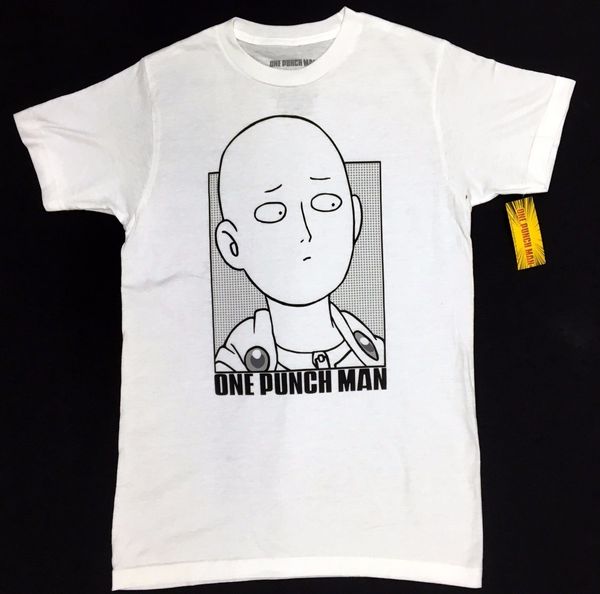 casual printing tee anime one punch man saitama outline t-shirt nwt s-2xl 100% authentic summer t-shirt
casual printing tee anime one punch man saitama outline t-shirt nwt s-2xl 100% authentic summer t-shirt