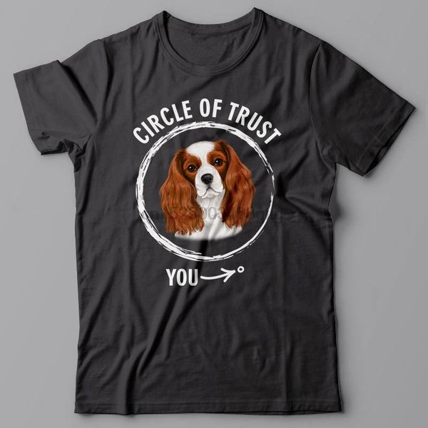 100% cotton short sleeve o-neck tee shirts circle of trust - cavalier king charles spaniel dog tshirt design
100% cotton short sleeve o-neck tee shirts circle of trust - cavalier king charles spaniel dog tshirt design