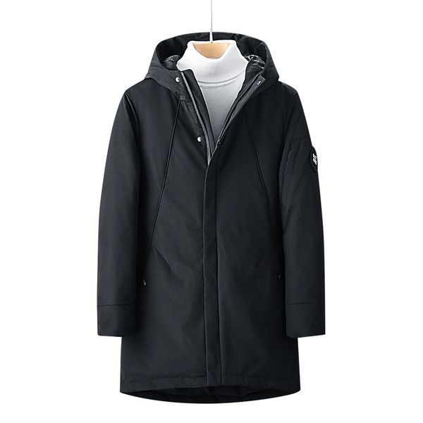 warm winter down jacket men thick medium-long coat men parka overcoat casual outerwear hooded plus size 3xl, Black
warm winter down jacket men thick medium-long coat men parka overcoat casual outerwear hooded plus size 3xl, Black