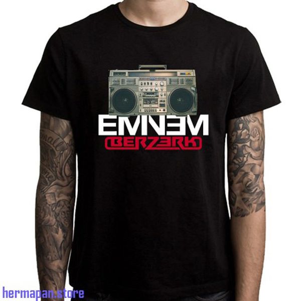 new eminem boombox berzerk rap hip hop men's black t-shirt size s to 3xl men casual short sleeve t shirts
new eminem boombox berzerk rap hip hop men's black t-shirt size s to 3xl men casual short sleeve t shirts