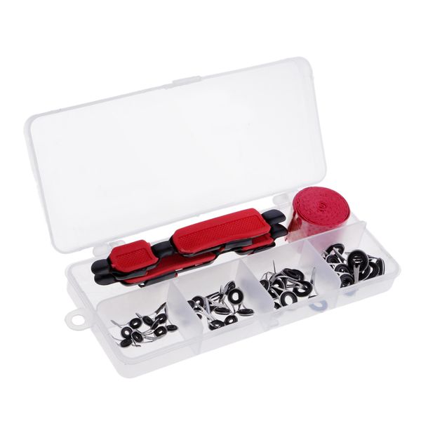 2 pieces fishing rod kit adjustable reel deck seat fishing rod guide sweatband stainless steel abs
2 pieces fishing rod kit adjustable reel deck seat fishing rod guide sweatband stainless steel abs
