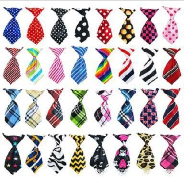 100 pcs wholesale fashion polyester pet dog tie adjustable handsome tie dog fashion pet beauty 001