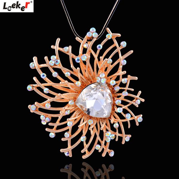 leeker gold color branches triangle stone pendant long necklace snake chain women statement jewelry 461 lk4, Silver
leeker gold color branches triangle stone pendant long necklace snake chain women statement jewelry 461 lk4, Silver