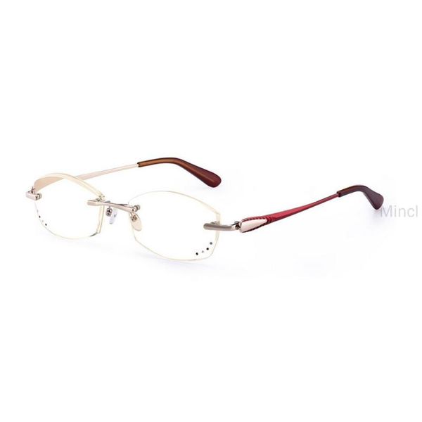 mincl/women rimless diamond trimming reading glasses anti-radiation blue light blocking eyewear computer reading glasses fml, White;black
mincl/women rimless diamond trimming reading glasses anti-radiation blue light blocking eyewear computer reading glasses fml, White;black