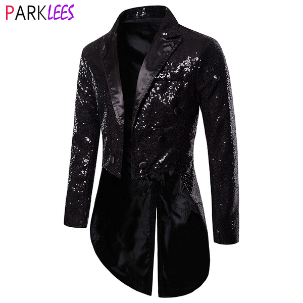 black sequin bling glitter tuxedo blazer men patchwork collar double breasted mens blazers party stage prom costume streetwear, White;black
black sequin bling glitter tuxedo blazer men patchwork collar double breasted mens blazers party stage prom costume streetwear, White;black