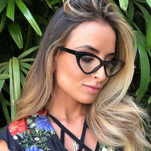 fashion reading glasses vintage luxury crystal glasses for women diamond cat eye eyewear uv400 lentes de sol, White;black
fashion reading glasses vintage luxury crystal glasses for women diamond cat eye eyewear uv400 lentes de sol, White;black