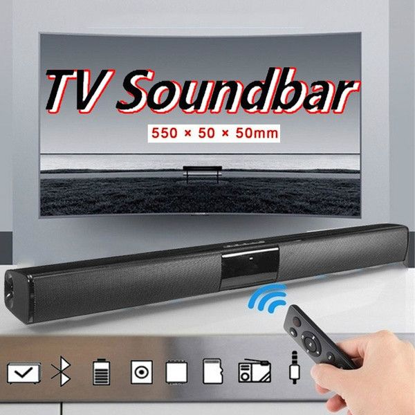 luxury upgrade wireless bluetooth soundbar stereo speaker tv home theater sound bar for 3.5mm output tv
luxury upgrade wireless bluetooth soundbar stereo speaker tv home theater sound bar for 3.5mm output tv