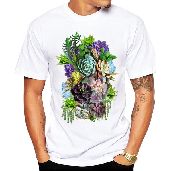 2018 men summer t-shirt creative succulent gardens printed men's short sleeve casual vintage t shirts
2018 men summer t-shirt creative succulent gardens printed men's short sleeve casual vintage t shirts