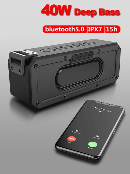 new 40w bluetooth speaker portable wireless column soundbar 5.0 ipx7 waterproof music boom box bass subwoofer play 15 hours
new 40w bluetooth speaker portable wireless column soundbar 5.0 ipx7 waterproof music boom box bass subwoofer play 15 hours