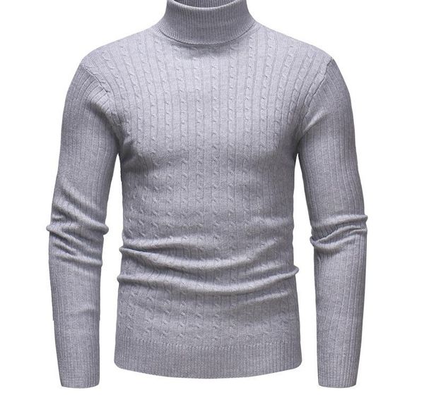 winter warm men turtleneck sweater fashion solid knitted slim fit pullovers male casual double collar sweaters mens pull003, White;black
winter warm men turtleneck sweater fashion solid knitted slim fit pullovers male casual double collar sweaters mens pull003, White;black