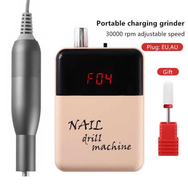 30000rmp portable electric nail drill machine manicure set mill cutter nail filetools art pedicure gel polishing device bit
30000rmp portable electric nail drill machine manicure set mill cutter nail filetools art pedicure gel polishing device bit