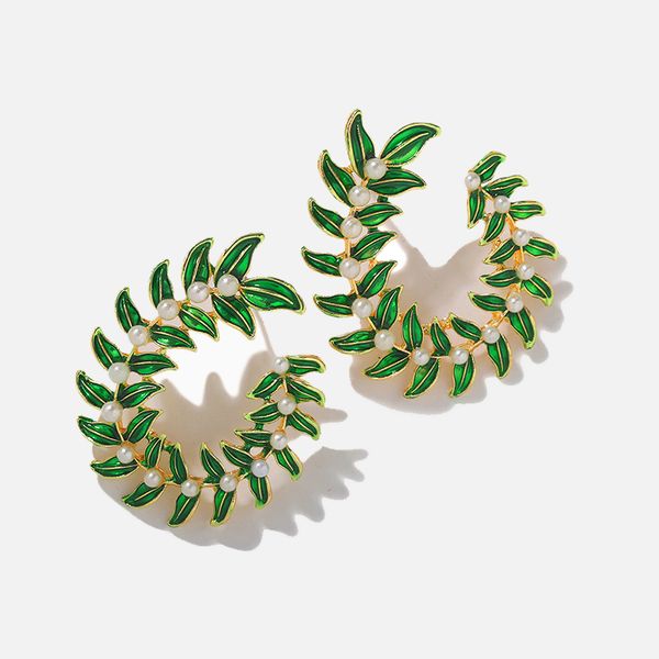 fashion summer leaf drop earring for women jewelry 2020 simulated pearl butterfly dangle earring wholesale drop shipping, Silver
fashion summer leaf drop earring for women jewelry 2020 simulated pearl butterfly dangle earring wholesale drop shipping, Silver