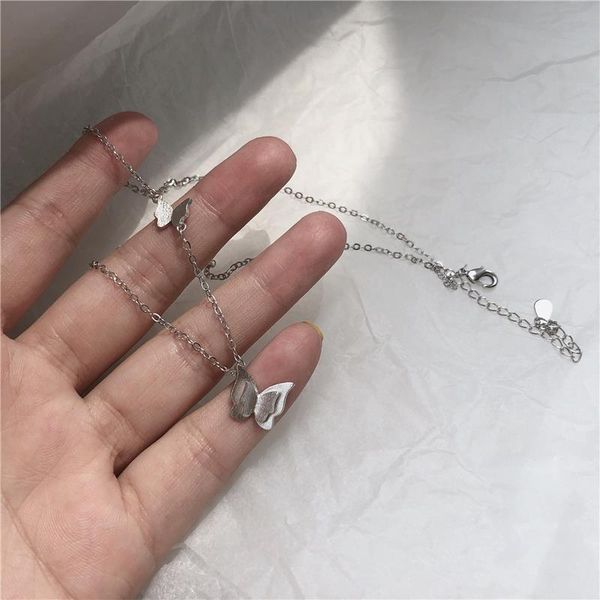 chains stereo butterfly clavicle chain, Silver
chains stereo butterfly clavicle chain, Silver