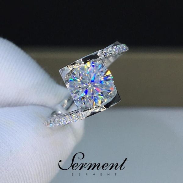 wedding rings serment unique luxury fashion simple geometric ring white crystal zircon jewelry accessories, Slivery;golden
wedding rings serment unique luxury fashion simple geometric ring white crystal zircon jewelry accessories, Slivery;golden