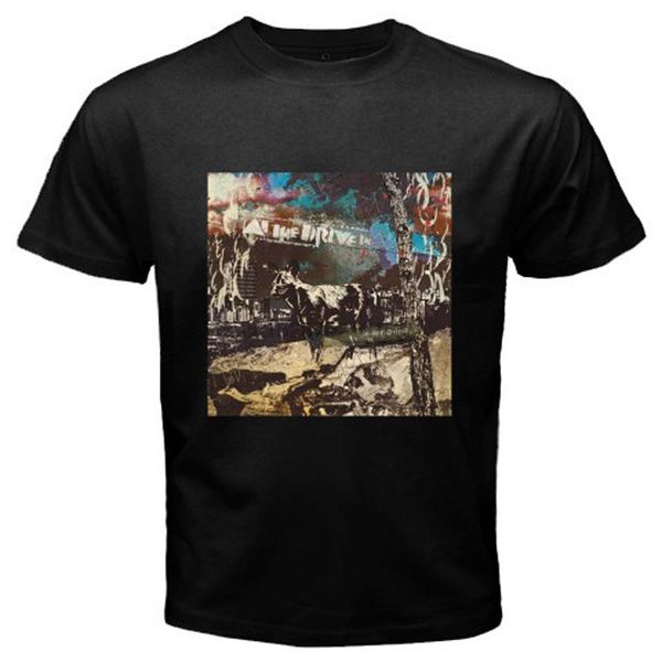 at the drive in inter alia album men black t-shirt size s-3xl
