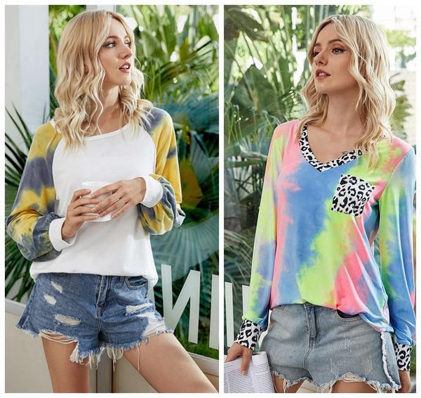 shirts leopard tie dye womens t-shirts summer patchwork v-neck long sleeve designer loose casual t, White
shirts leopard tie dye womens t-shirts summer patchwork v-neck long sleeve designer loose casual t, White
