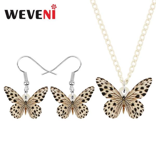 weveni acrylic spot milkweed butterfly jewelry sets insect animal necklace earrings for women teens kids party gift jewellery, Silver
weveni acrylic spot milkweed butterfly jewelry sets insect animal necklace earrings for women teens kids party gift jewellery, Silver