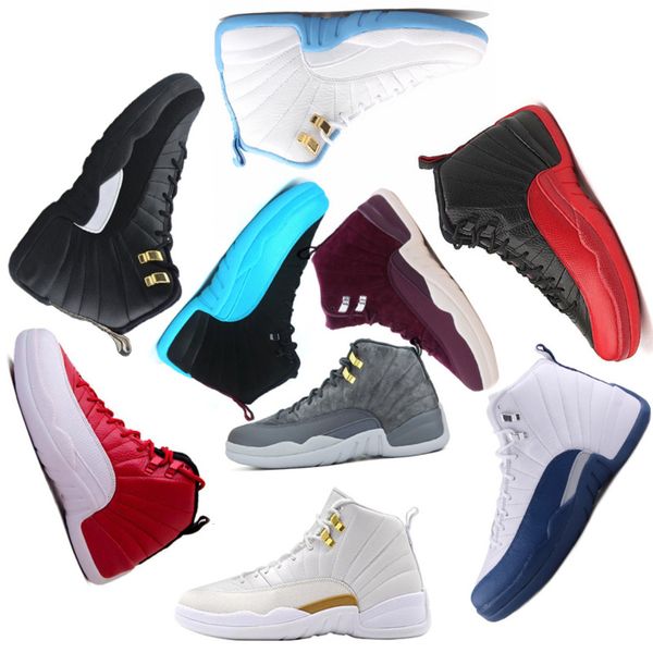 wholesale new basketball shoes for men 12 12s bordeaux dark grey wool white flu game unc gym red taxi athletics men sports trainer 
wholesale new basketball shoes for men 12 12s bordeaux dark grey wool white flu game unc gym red taxi athletics men sports trainer