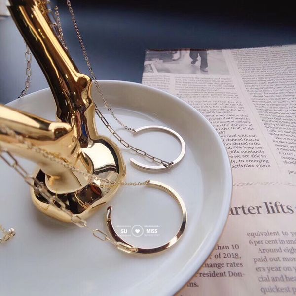 female elegant necklaces pendants charm gold chain choker necklaces for women pendant jewelry accessories gift, Silver
female elegant necklaces pendants charm gold chain choker necklaces for women pendant jewelry accessories gift, Silver