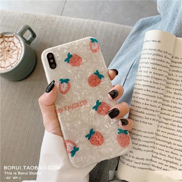 korean style strawberry suitable for apple 8plus x phone case iphone11pro soft xs max female xr/7p silicon glue 6s
korean style strawberry suitable for apple 8plus x phone case iphone11pro soft xs max female xr/7p silicon glue 6s