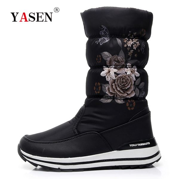 women's boots fashion platform winter boots warm thick plush non-slip waterproof winter shoes fur snow botas mujer floral, Black
women's boots fashion platform winter boots warm thick plush non-slip waterproof winter shoes fur snow botas mujer floral, Black
